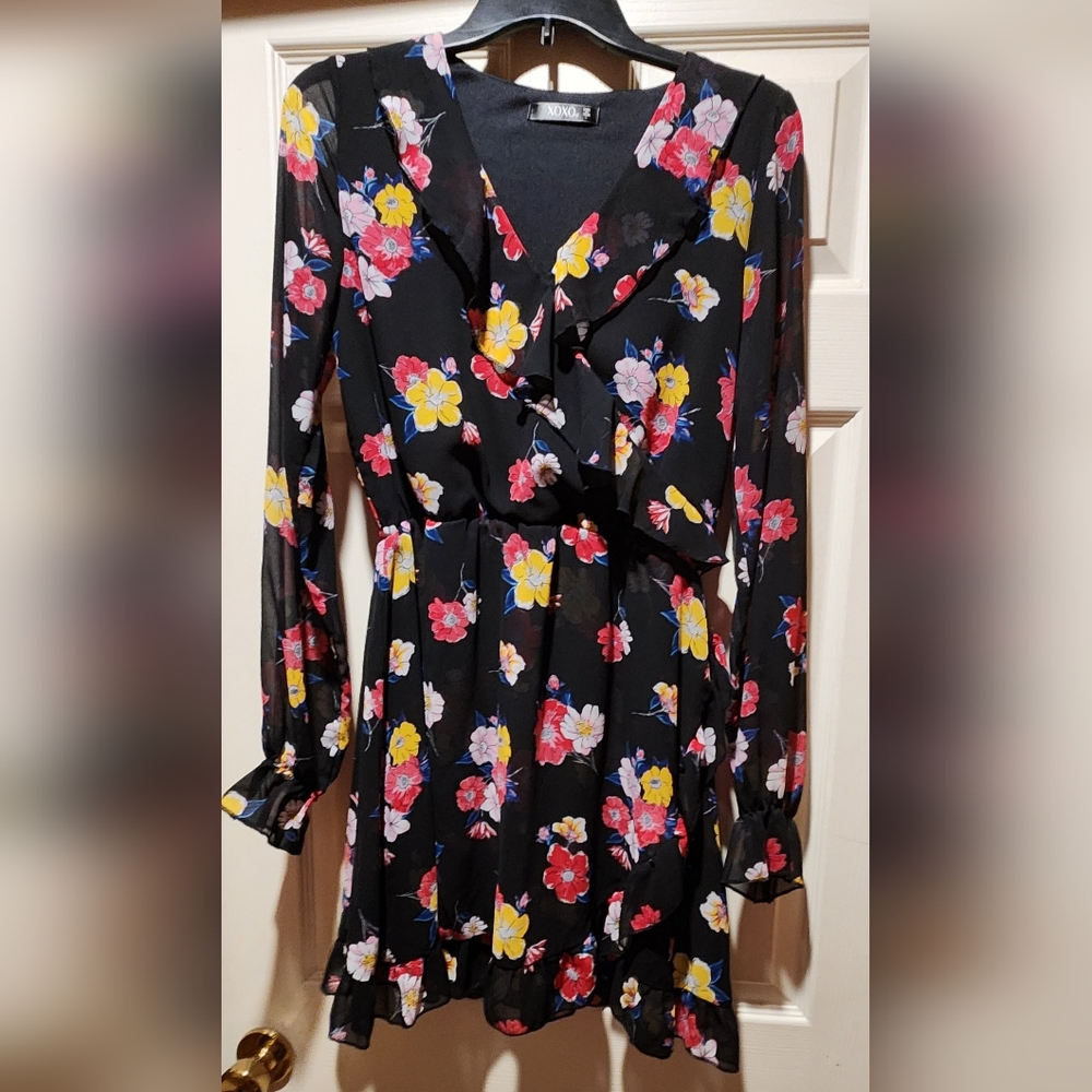 Floral Dress XOXO Size L
